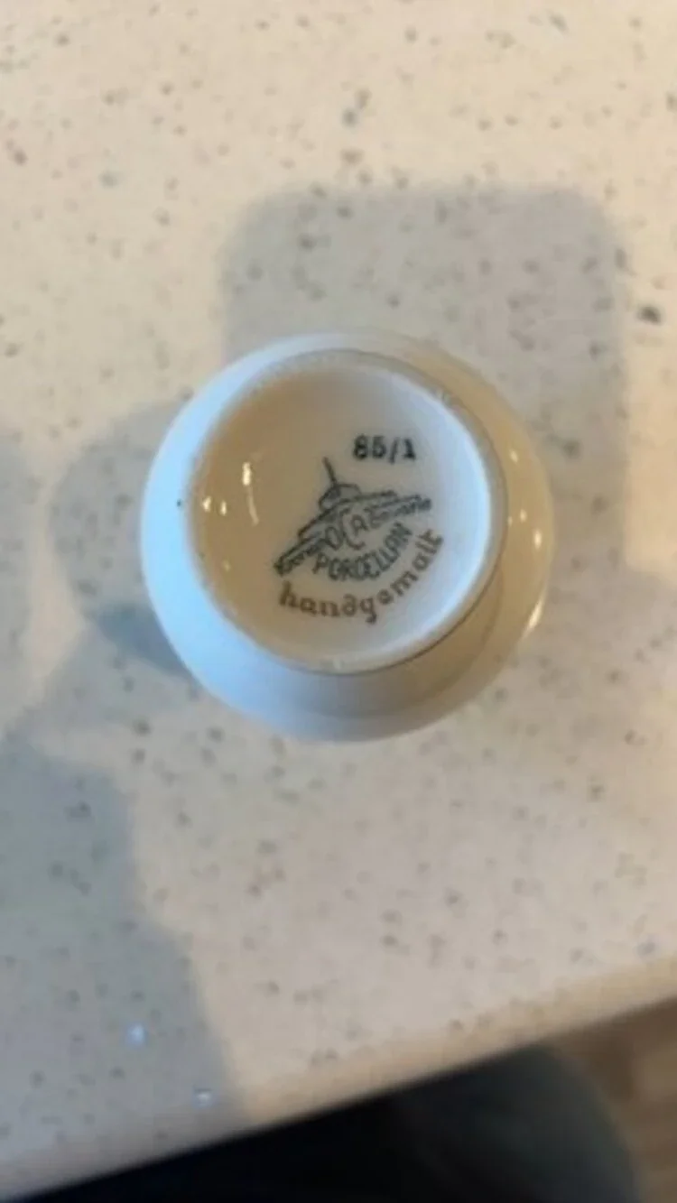 Vintage Heidelberg Souvenir Porcelain Vase